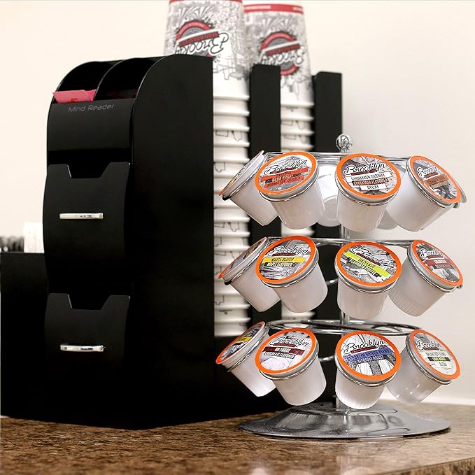Brooklyn Beans Caramel Flavored Coffee Pods Compatible with K Cup Brewers Including 2.0 Coney Island Caramel 24 Count