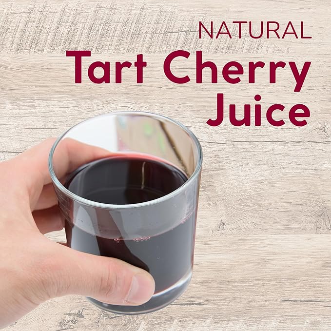 Organic Tart Cherry Juice Box 101.4 Fl Oz | Pure Fruit Juice Not From Concentrate | Organic Vegan Non-GMO | No Added Sugar Easy-Pour Tap Packaging