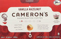 CAMERON'S VANILLA HAZELNUT COFFEE 24 SINGLE SERVE CUPS