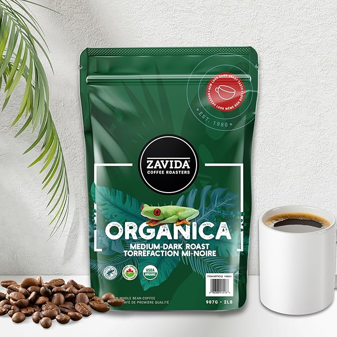 Zavida Coffee Whole Beans 2 pounds (Organica)