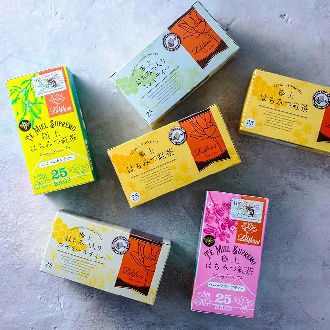 Premium Honey Mint Tea 25 Bags Lakshimi MENTA-POLEO Miel SUPREMO