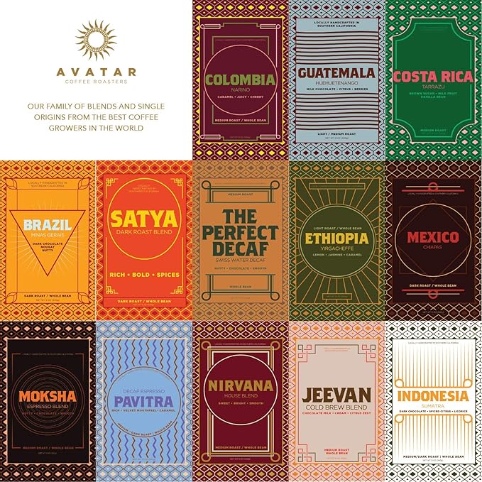 Avatar Coffee Roasters - Satya Blend - 12 Ounce - Whole Bean