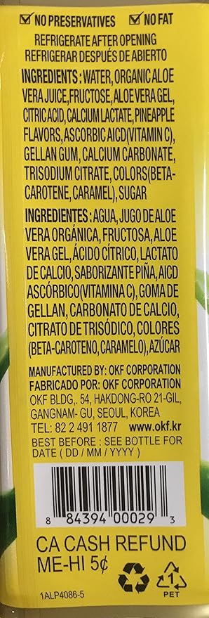 OKF Aloe Vera King Drink (Pineapple 10)
