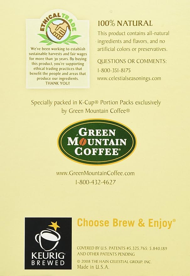 Celestial Seasonings Sleepytime Herbal Tea K-Cup Portion Pack for Keurig K-Cup Brewers 96 Count