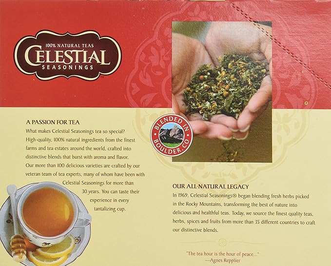Celestial Seasonings Sleepytime Herbal Tea K Cup 48 Count Case for Keurig Brewers