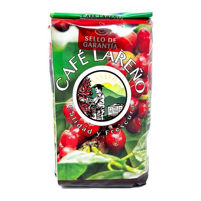 Café Lareño Whole Bean Coffee - Lares Puerto Rico - 14 Ounce (Pack of 2)