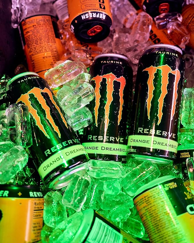 Monster Energy Reserve Orange Dreamsicle 16 Ounce (Pack of 24)