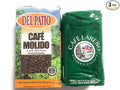 Puerto Rico Coffee Lovers - Value Pack 3 (Cafe Lareño &amp Cafe Del Patio) 8 oz Ground Coffee Bag (1 bag of each coffee)