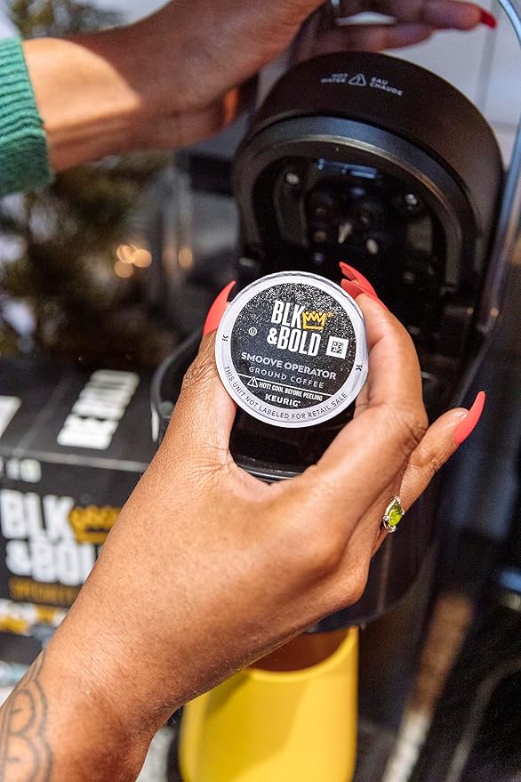 BLK &amp Bold Smoove Operator Keurig Single Serve K-Cup Pods Premium Dark Roast 100% Arabica Beans 20 Count