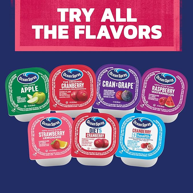 Ocean Spray® 100% Strawberry Lemonade Juice Drink 4 Fl Oz Cup 48 Count