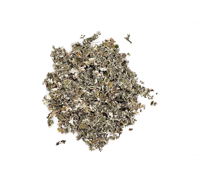 MagJo Naturals Red Raspberry Leaf (16 Oz) Dried leaves Wild-Harvest herbal tea Cut &amp Sifted Packaged in USA resealable bag (Pack of 2)