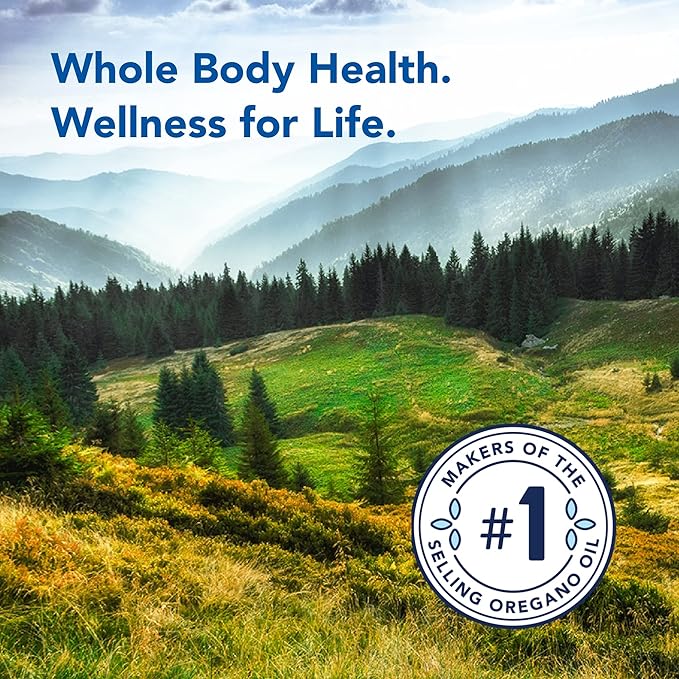 NORTH AMERICAN HERB &amp SPICE OregaResp P73 60 Softgels - Supports Immune &amp Respiratory Health - Multiple Spice Oil Complex with Oreganol P73 Oregano Oil - Non-GMO - 30 Servings