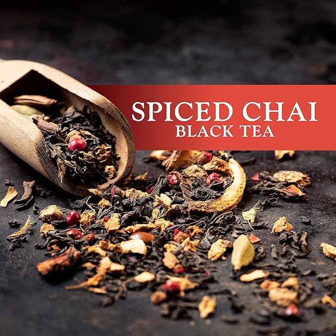 Constellation Tea Spiced Chai Black Tea Pods Compatible with K Cup Brewers Including 2.0 40 Count