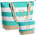 YOOLIFE Beach Bags for Women - Travel Canvas Beach Tote Pool Waterproof Bag Travel Essentials Gifts for Women Birthday