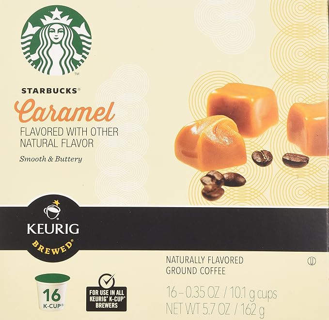 Starbucks Caramel Flavored K-Cup Packs 32-count