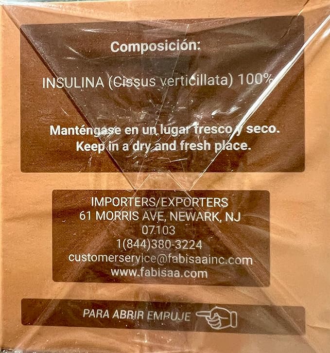 Fabi Saa Te Insulina 25 Tea Bags-2 PACK (50 Tea Bags)