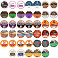 Perfect Samplers Coffee Pod Variety Pack Dark Roast &amp Bold Flavors Single Serve Cups for Keurig K Cup Machines - Robust Assortment 80 Count