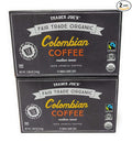 Trader Joe's Organic Colombian Coffee 12 Single Serve Cups (Pack of 2)
