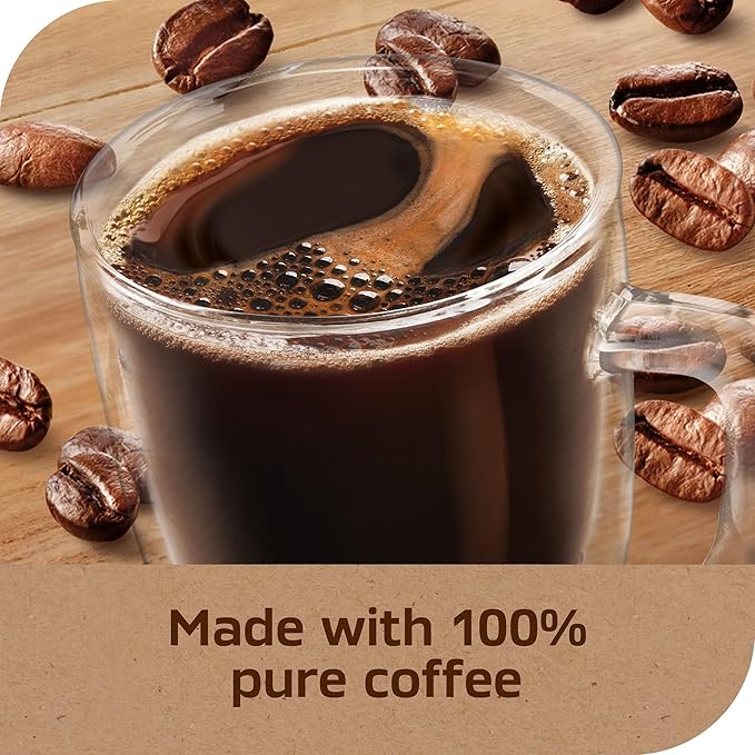 NESCAFÉ Taster's Choice Instant Coffee Dark Roast Coffee French Roast 2 Jars (7 Oz Each)