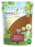 Food to Live Organic Freeze-Dried Acerola Cherry Powder 4 Pounds – Non-GMO 100% Pure Kosher Raw Non-Irradiated No Additives Vegan Superfood Bulk Great for Juice Drinks and Smoothies Rich in