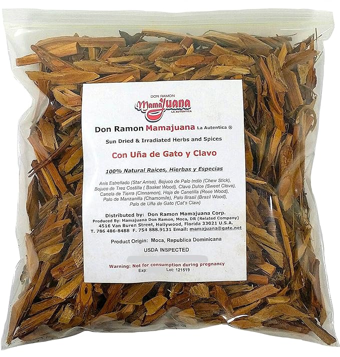 Don Ramon Mamajuana 1-gallon bag with extra Clavo. Recycle your apple cider glass jug and save.