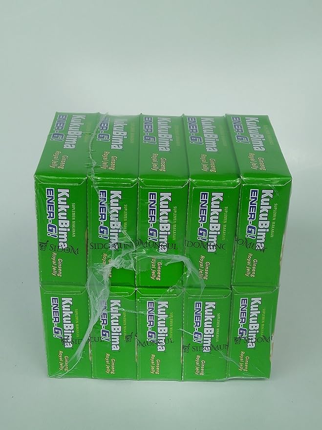 Sido Muncul Kuku Bima Ener-G! Energy Drink Powder (Mango) 6-ct 10 Box