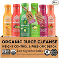 Karviva Organic Juice Cleanse Weight Control Pack - Ancient Remedies to Curb Sugar Cravings Prebiotic Detox with Anti-Bloat Support High Fiber Sprouts Aloe &amp Adaptogens for Digestion &amp Gent