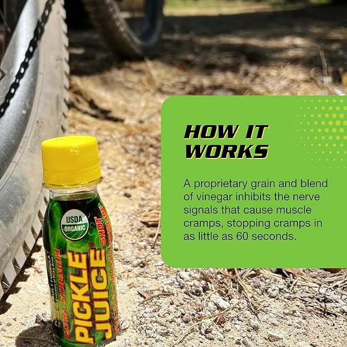 Pickle Juice Sports Drink Shots Ultra - Relieves Cramps Immediately - Electrolyte Pickle Juice Shots for Day &amp Night Time Leg Cramp Relief - 2.6 oz 48 Pack