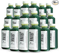 JRINK by Purée Super Green Juice Cold Pressed Organic Vegetable Blend Detox Drink Healthy Raw Greens Juice Cleanse No Preservatives Fresh Detox Cleanse 16oz HDPE Bottles Pack of 18