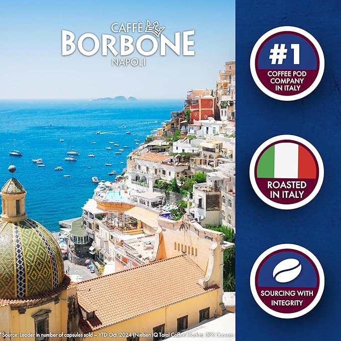 Caffè Borbone Limited Edition Holiday Variety Pack Aluminum Capsules Compatible with Nespresso Original Machines 100 Count