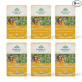 Organic India Tulsi Honey Chamomile Herbal Tea - Holy Basil Stress Relieving &amp Calming Immune Support Adaptogen Vegan USDA Certified Organic Caffeine-Free - 18 Infusion Bags 6 Pack