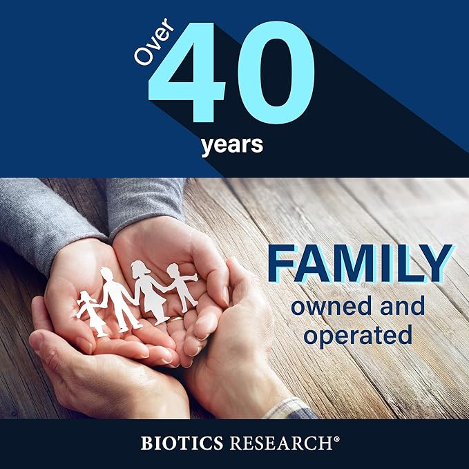 BIOTICS RESEARCH De-Stress Patented Nutrient Designed to Support Calmness Healthy Sleep Habits All-Natural Supports Mental Wellness &amp Calm. 30 Capsules