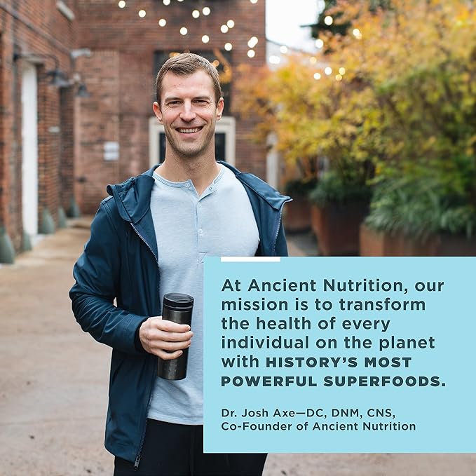 Ancient Nutrition Collagen Powder Protein Multi Collagen Protein Hydrolyzed Collagen Peptides Supports Skin and Nails Joint Supplement (Brain Boost 45 Servings)
