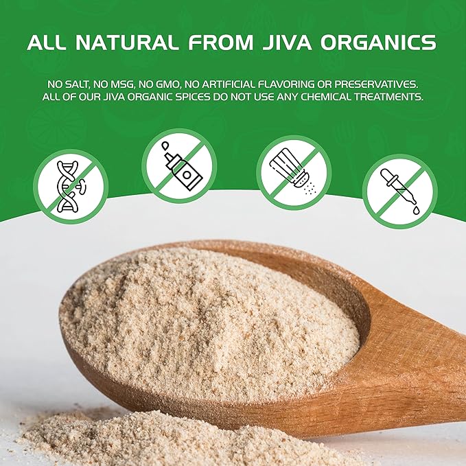 Jiva Organics Psyllium Husk Powder 1.75 LB Bulk Bag - Gluten Free Easy Mixing Fiber Unflavored Fine Ground Non GMO Pure - Keto Friendly