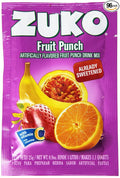 Zuko Instant Drink-Fruit Punch 0.9-Ounce (Pack of 96)