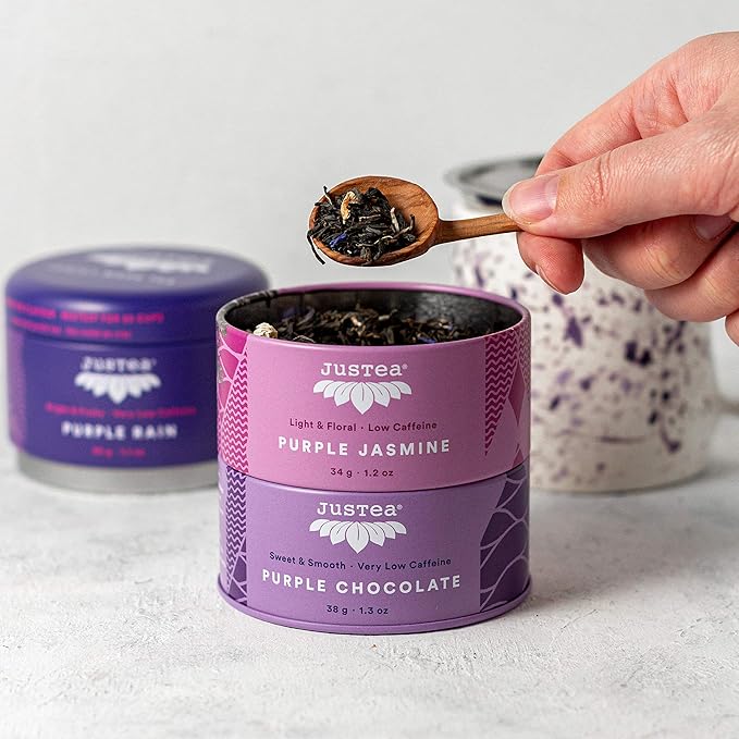 JUSTEA Purple Tea Trio Jasmine  102 GR