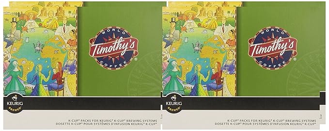 Timothy's World Coffee-K-Cups Twist Green Tea Cranberry 24-Count