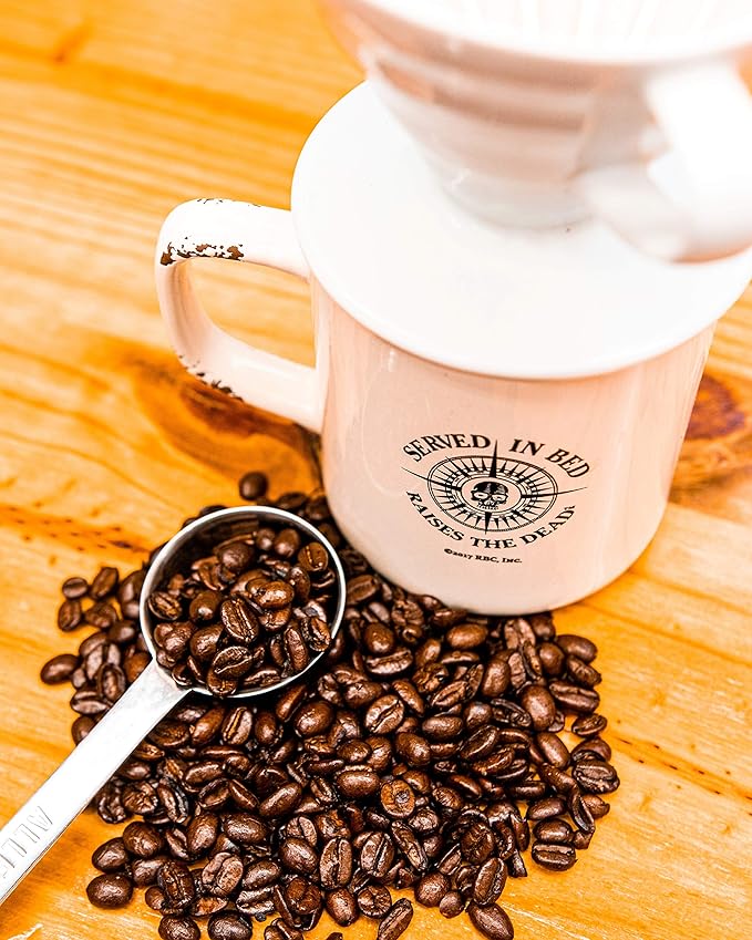 Raven's Brew Coffee High Caffeine Coffee Dark Roast Ground - Deadman's Reach 2lb