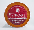Puroast Low Acid Coffee| French Single Serve Pods | Dark Roast | High Antioxidants &amp High pH |No Bitter Aftertaste | Reduced Heartburn &amp GERD Friendly | 72 Count - Compatible with Keurig Brewe