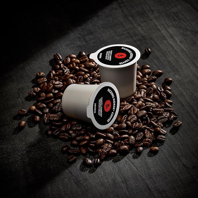 Kicking Horse Coffee Happy Camper Single Serve Keurig K-Cup Pods Medium Roast Coffee 60-Count Box
