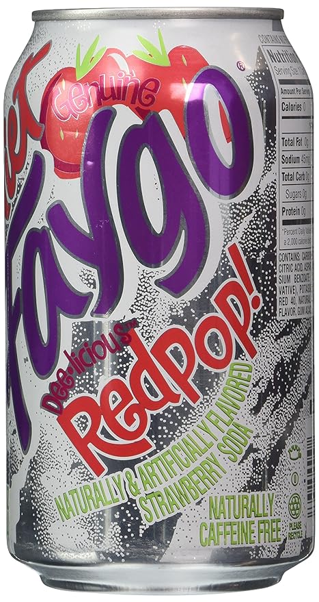 Faygo diet redpop strawberry soda 12-pack 12-fl. oz. cans