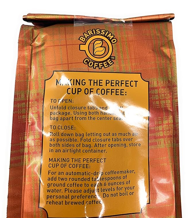Barissimo Apple Crisp and Caramel Ground Coffee Set 12 oz each Pack of 2