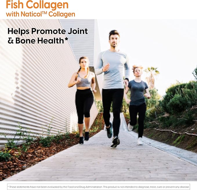 Doctor's Best Fish Collagen w/Naticol Fish Collagen Supports Skin Nails Joints 30 Powder Stick Pack