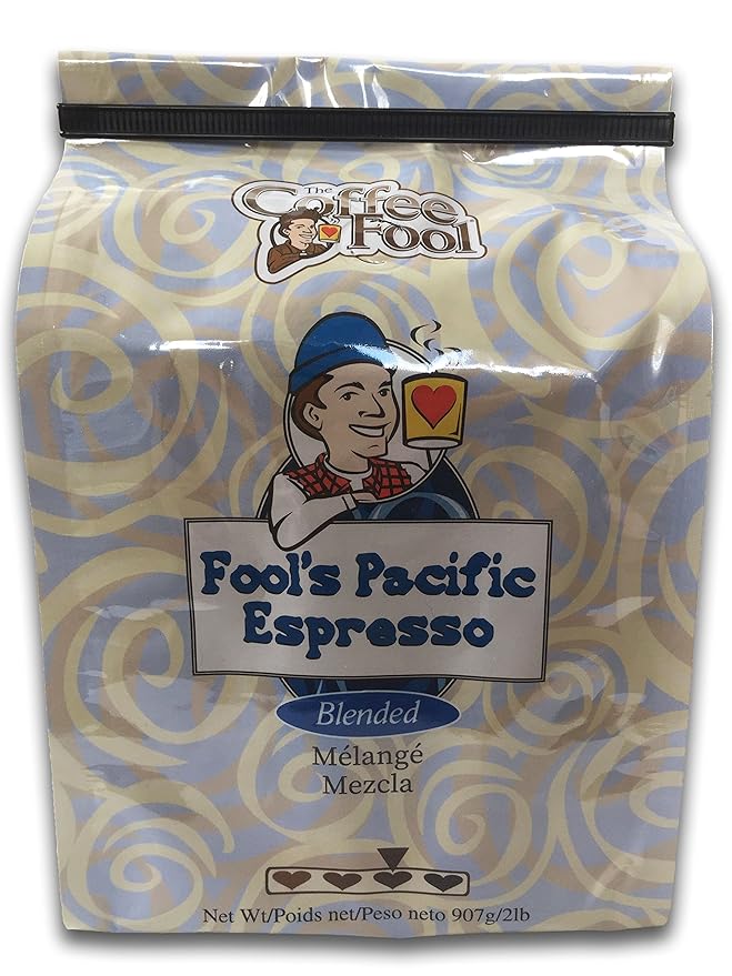 Coffee Fool’s Pacific Espresso 2 Pound (Drip Grind)