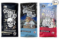 Raven's Brew Whole Bean Coffee Variety Pack - 3 Delicious Flavors - Double Dead Bruin Blend and Wicked Wolf - 12oz each