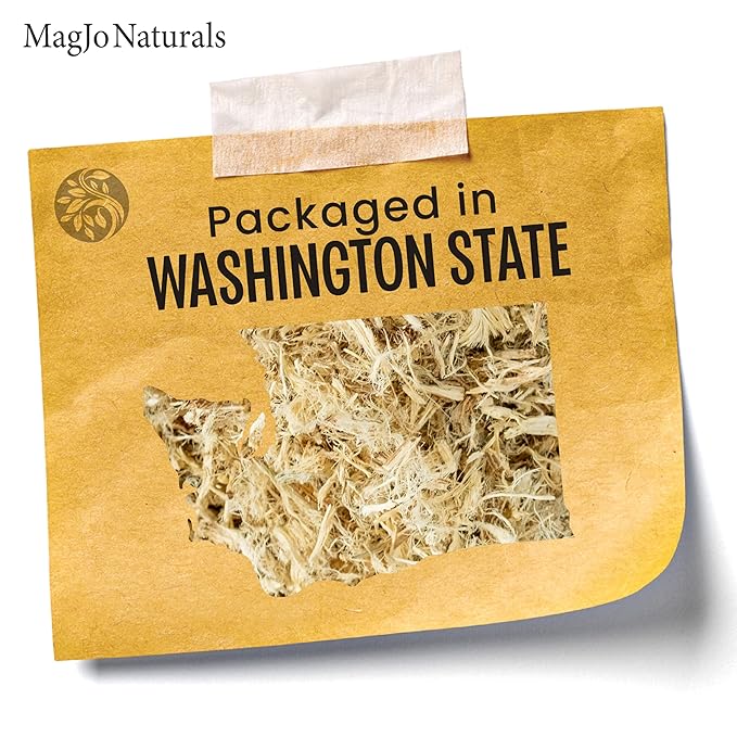 MagJo Naturals Marshmallow Root Cut &amp Sifted Non-irradiated Bulk Bag Althaea officinalis L. (16 Oz)