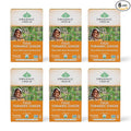 ORGANIC INDIA Tulsi Turmeric Ginger Herbal Tea - Stress Relieving &amp Harmonizing Immune Support Aids Digestion Vegan Caffeine-Free - 18 Infusion Bags 6 Pack