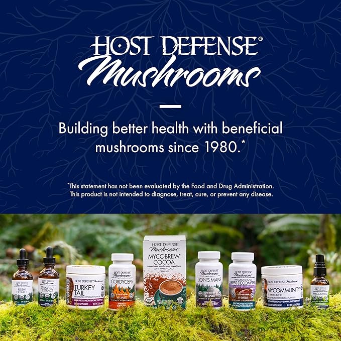 Host Defense Agarikon Capsules - Immune System Support Supplement - Mushroom Supplement to Aid Immune Functions &amp Cell Strength - Herbal Dietary Supplement - 120 Capsules (120 Servings)*