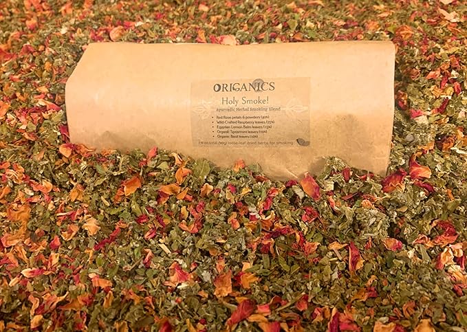 Holy Smoke! (1.41oz/40g Loose-Leaf) Ayurvedic Herbal Smoking Blend | 80 Servings