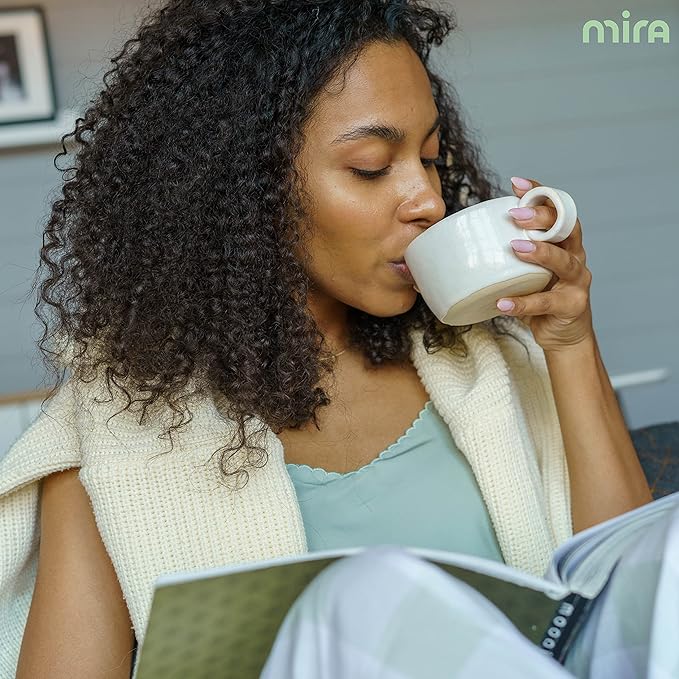Mira Fertility Tea Caffeine-Free 100% Organic Goji Berry and Rose Flower Helps Regulate Cycles Support Conception Promote Hormone Balance 20 Tea Bags Per Box